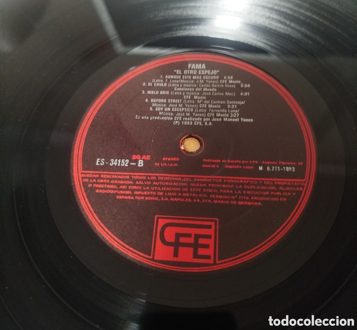 Discos de vinilo: Fama - el otro espejo - Foto 4