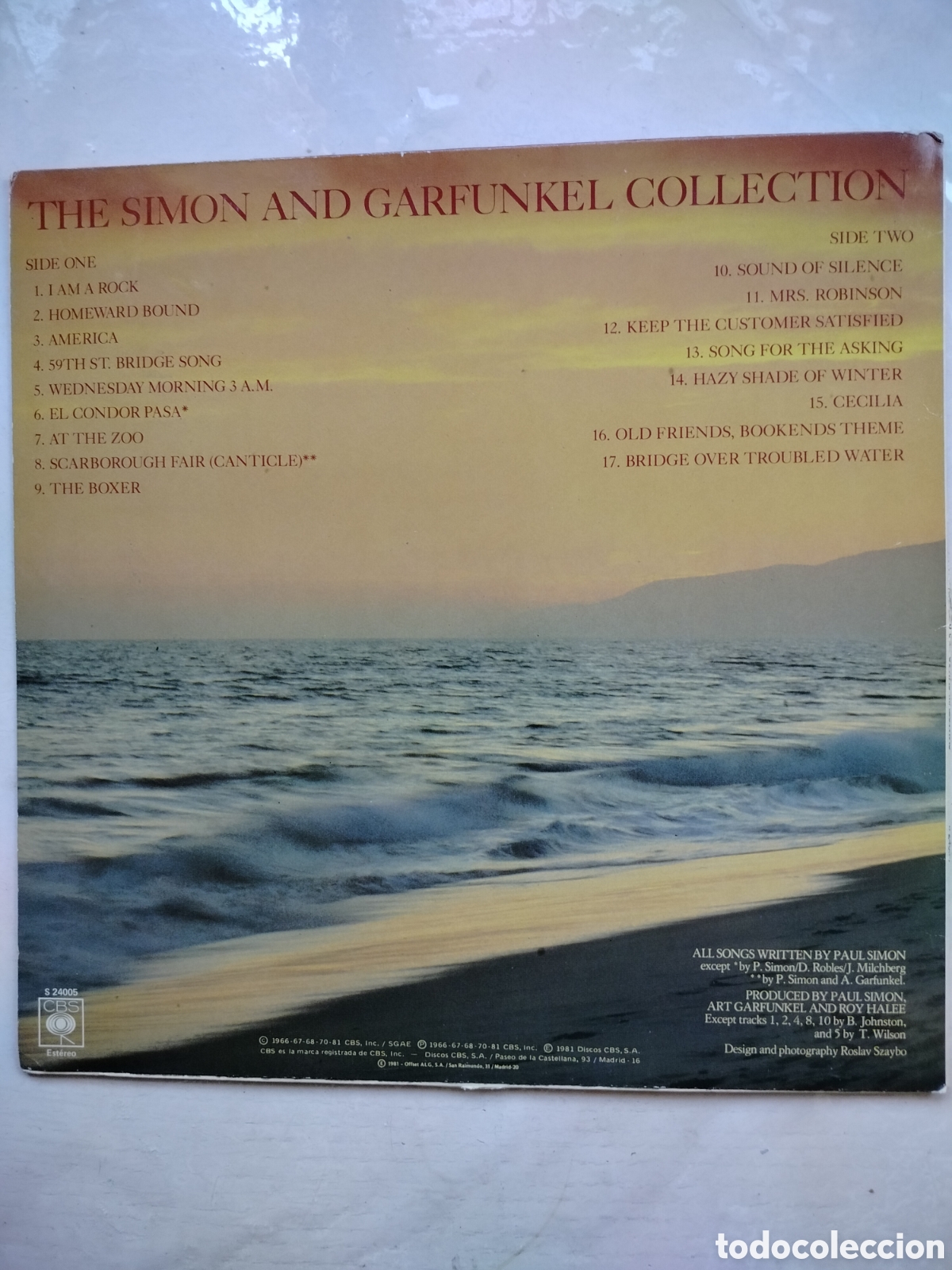 Discos de vinilo: Simon & Garfunkel LP 81 - Foto 2