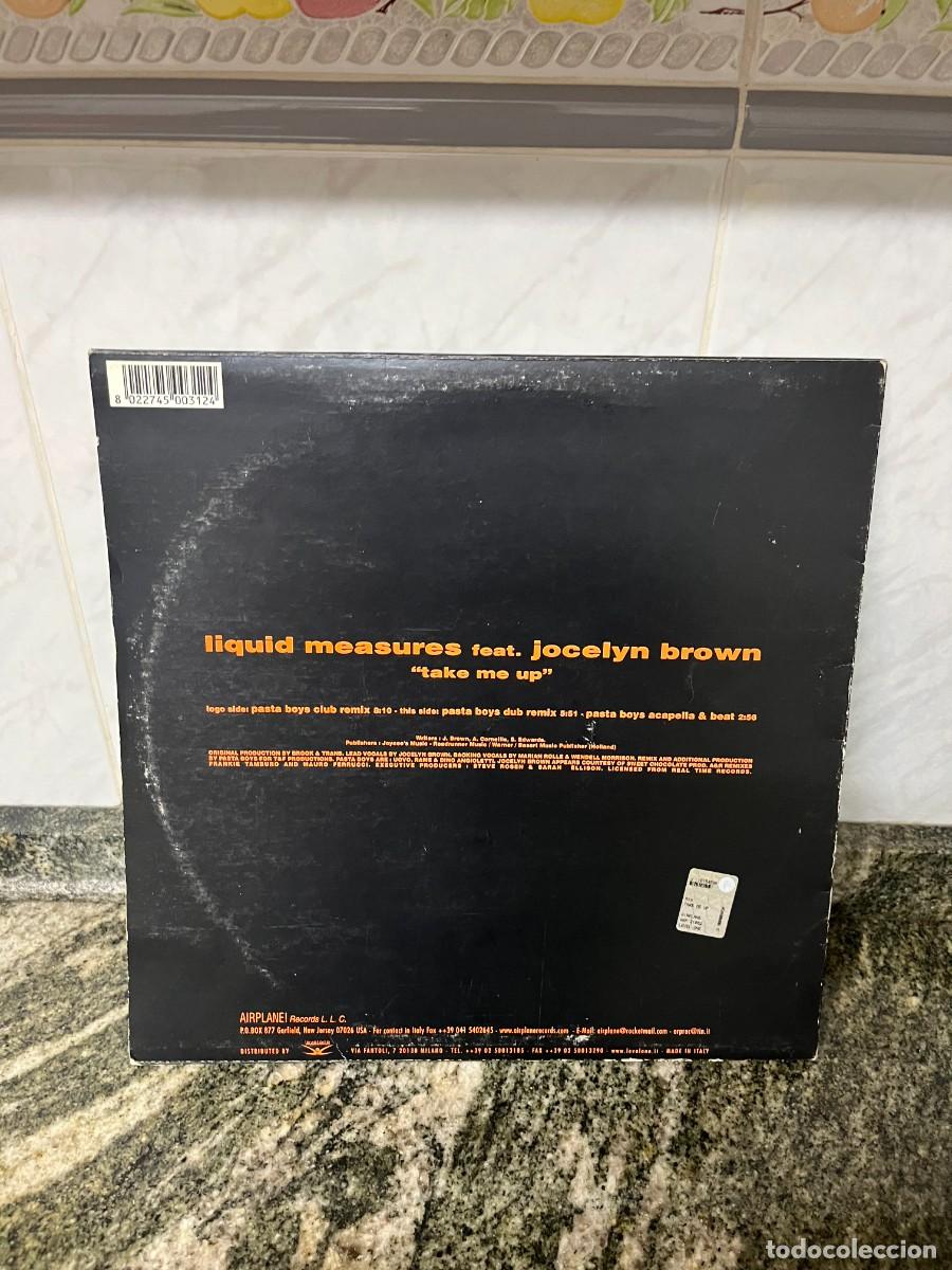 Discos de vinilo: Liquid Measure Feat. Jocelyn Brown Take Me Up - Foto 2