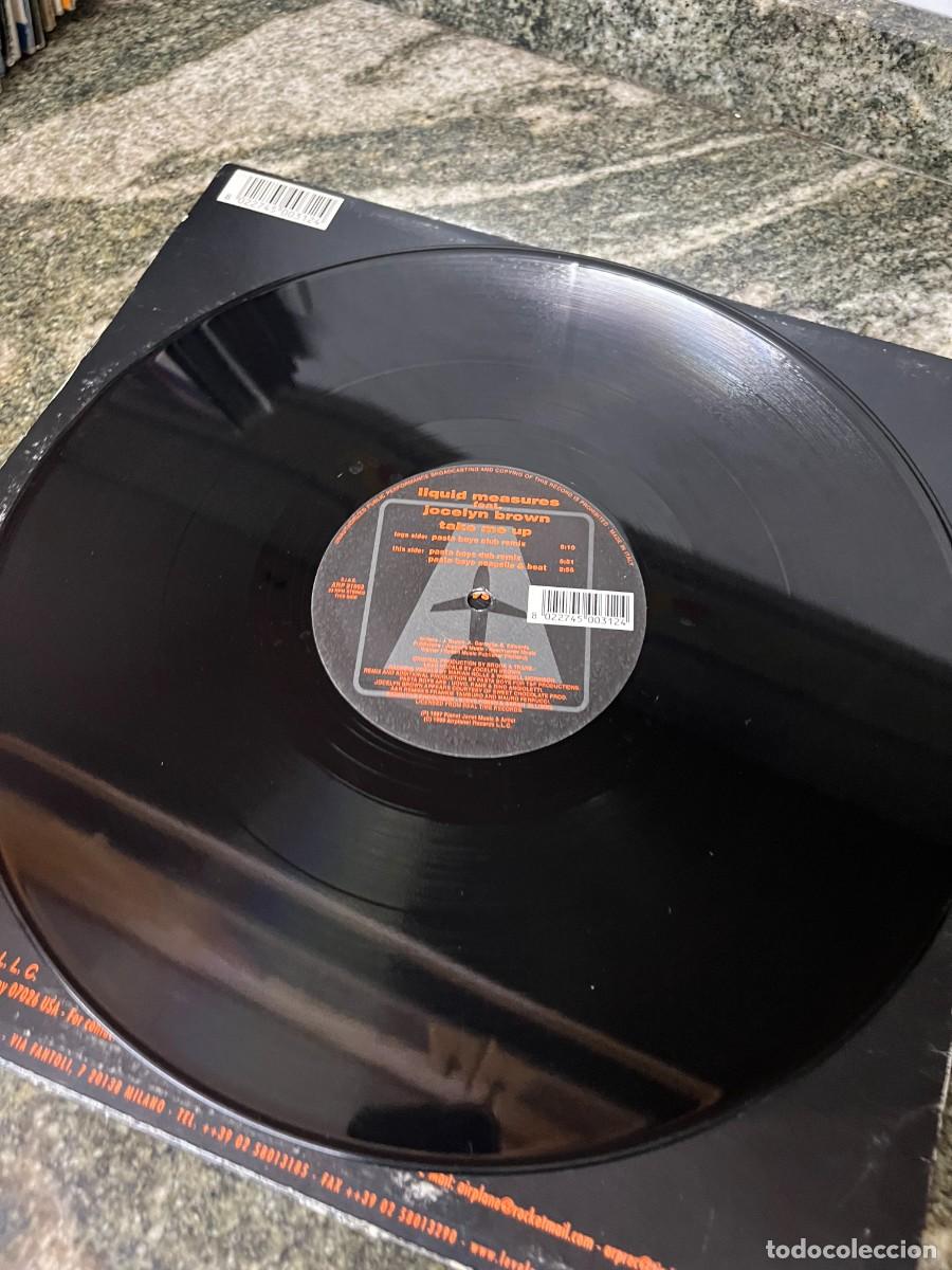 Discos de vinilo: Liquid Measure Feat. Jocelyn Brown Take Me Up - Foto 3