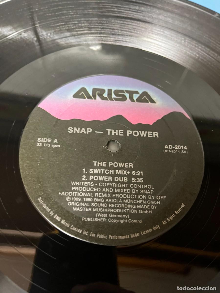 Discos de vinilo: Snap &lrm;&ndash; The Power Maxi - Foto 3