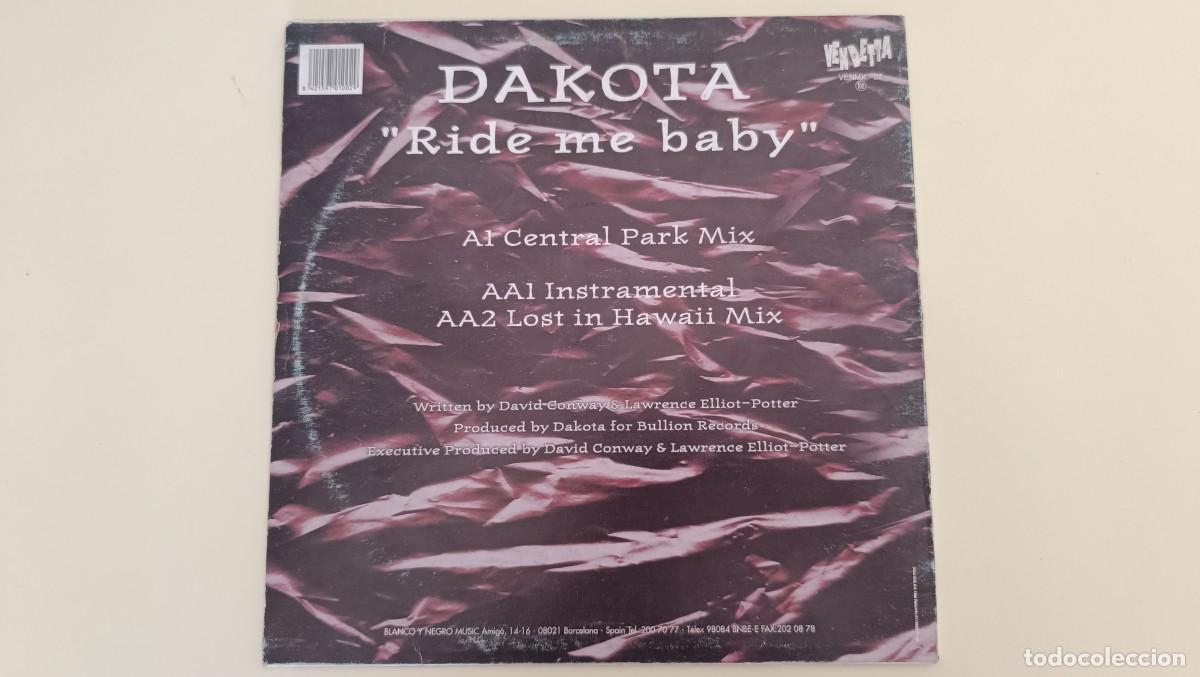 Discos de vinilo: Dakota &ndash; Ride Me Baby --- - Foto 2