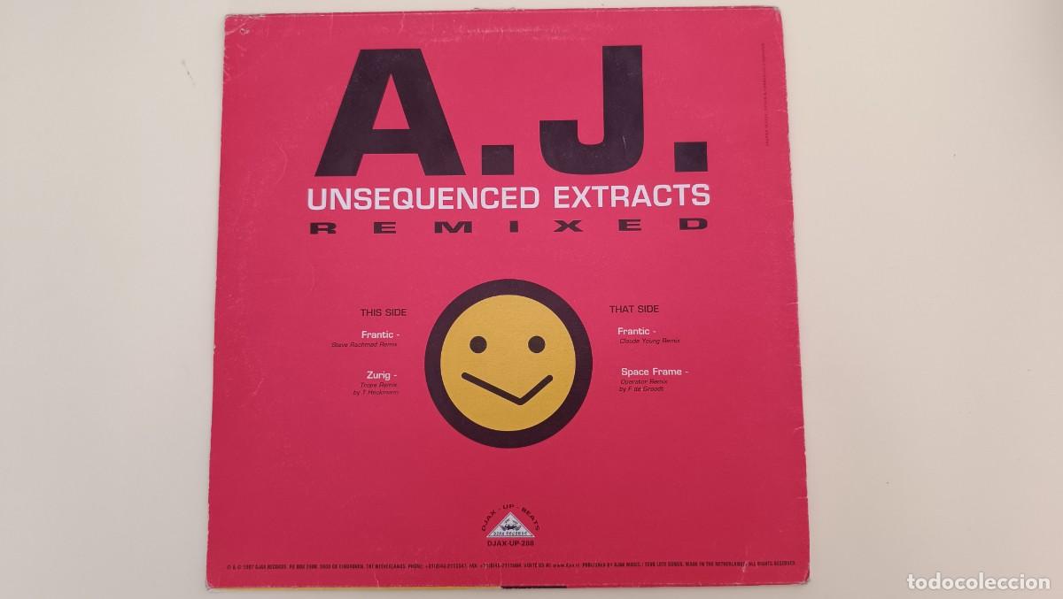 Discos de vinilo: Acid Junkies &ndash; Unsequenced Extracts Remixed - Foto 2