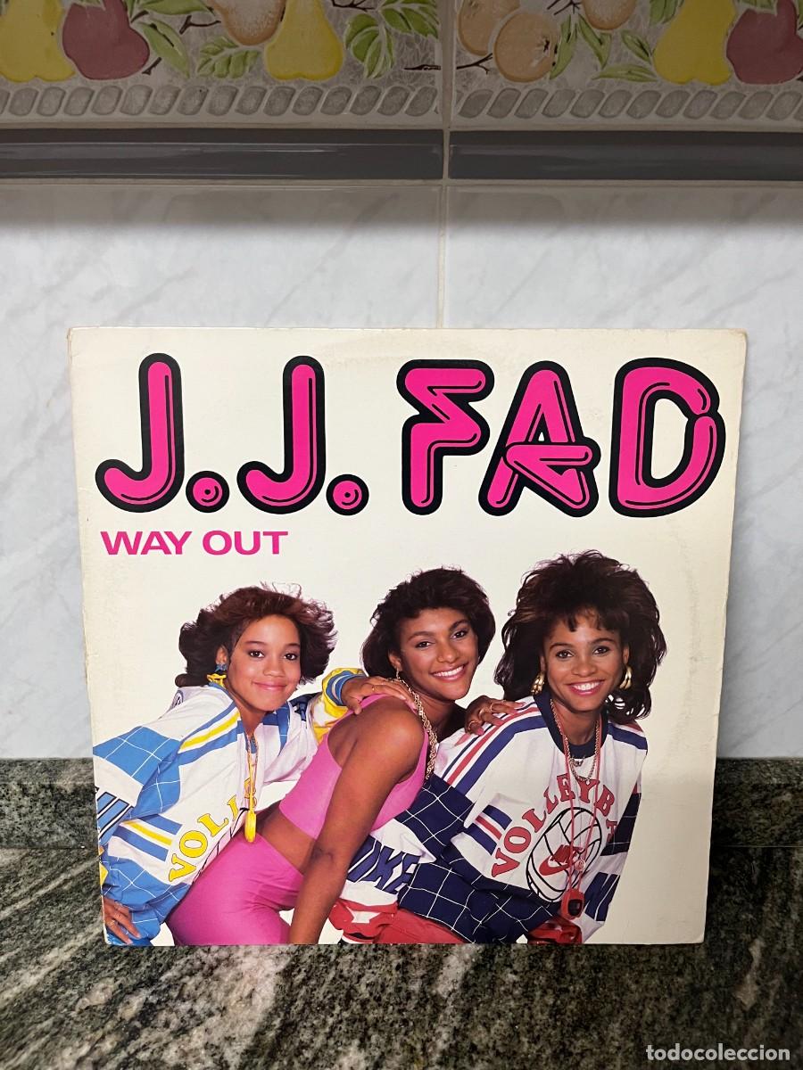 Discos de vinilo: J.J. Fad &lrm;&ndash; Way Out maxi - Foto 1