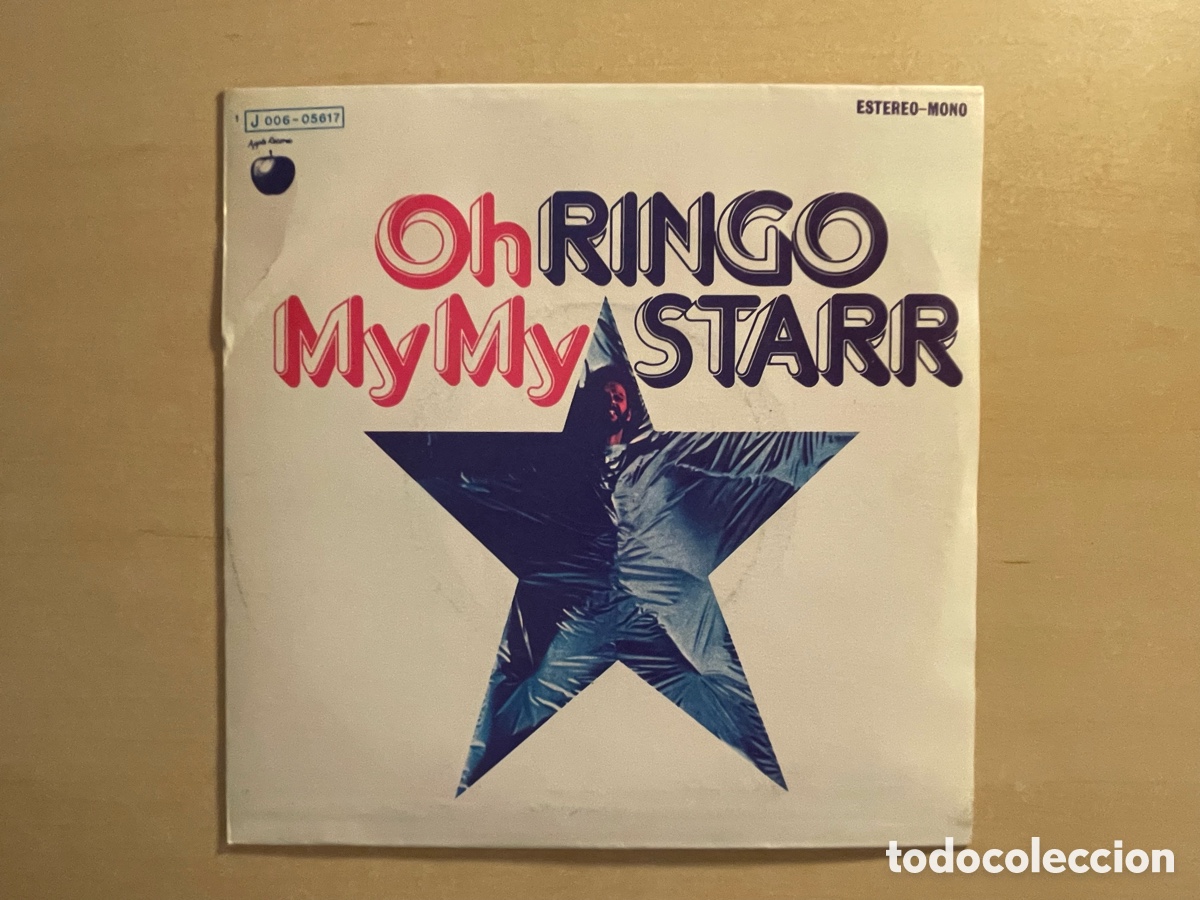 Discos de vinilo: BEATLES - RINGO STARR - OH MY MY - Foto 1