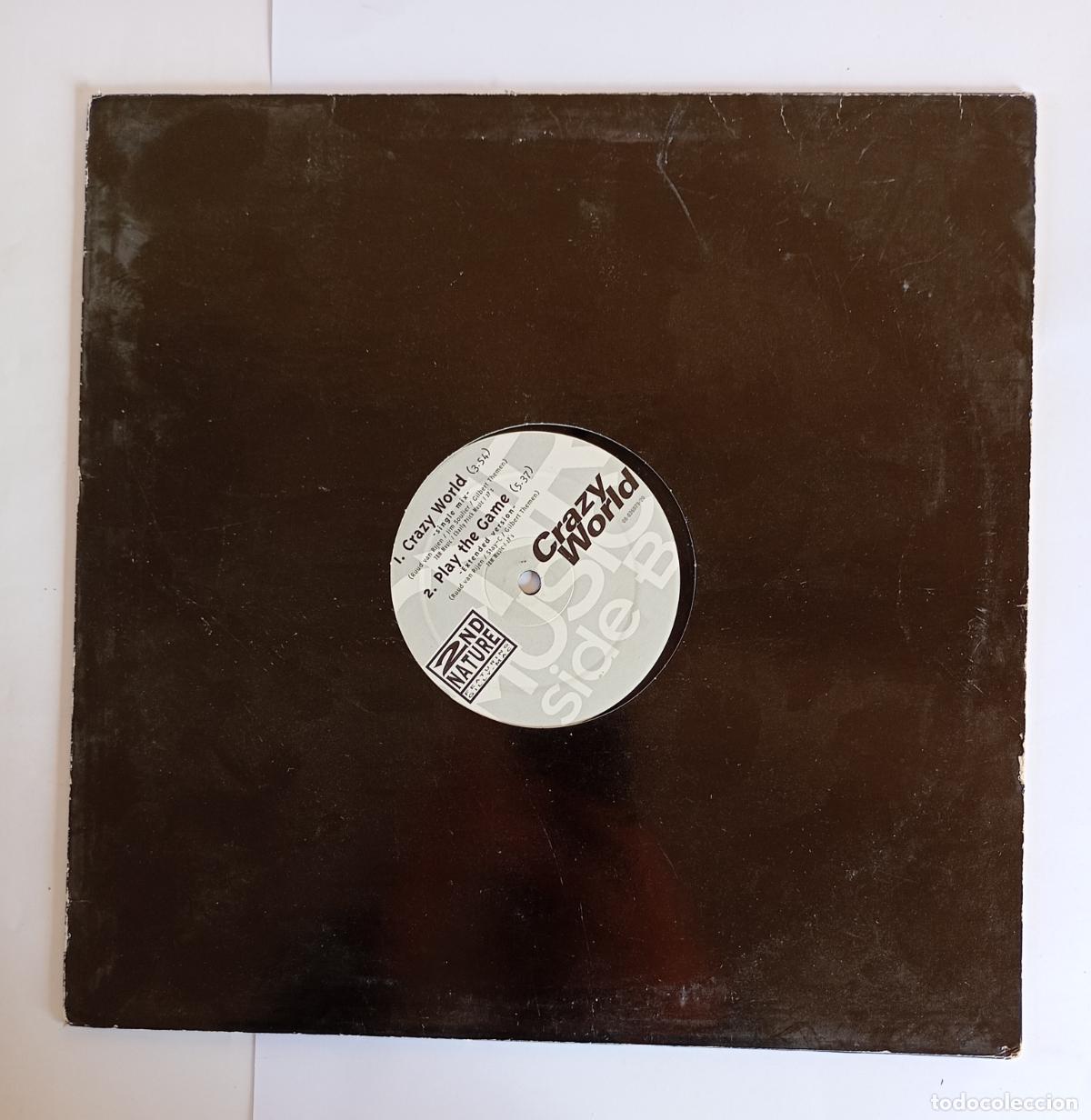 Discos de vinilo: CRAZY WORLD. PLAY THE GAME. MAXI-SINGLE. TDKDA50 - Foto 1