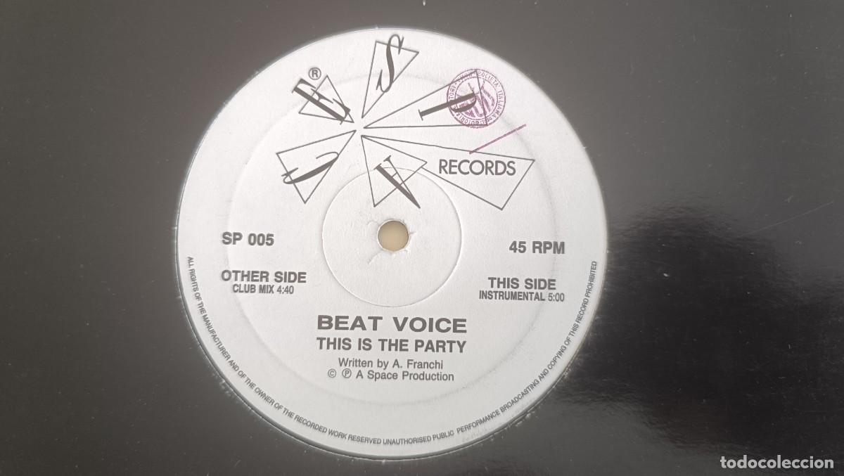 Discos de vinilo: Beat Voice &ndash; This Is The Party - Foto 1