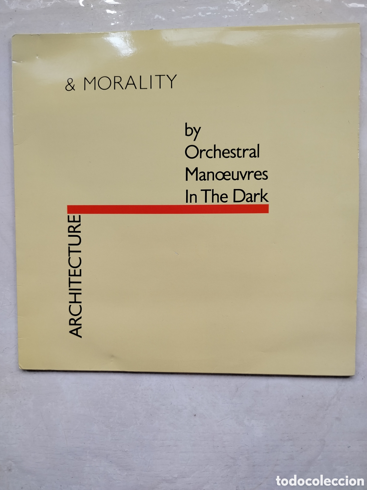 Discos de vinilo: OMD LP Architecture&Morality - Foto 1