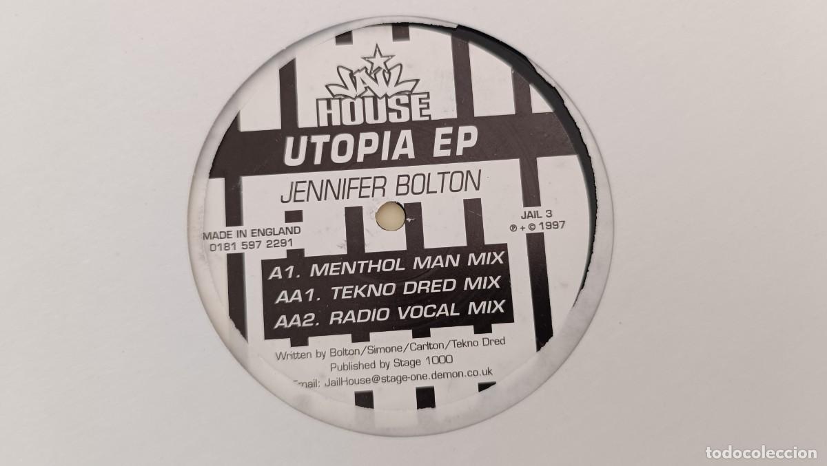 Discos de vinilo: Jennifer Bolton &ndash; Utopia EP - Foto 1