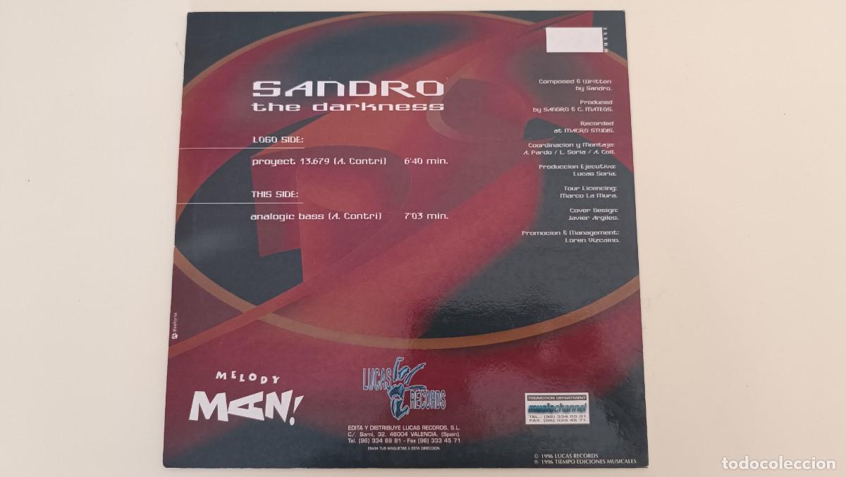 Discos de vinilo: Sandro &ndash; The Darkness ----- - Foto 2