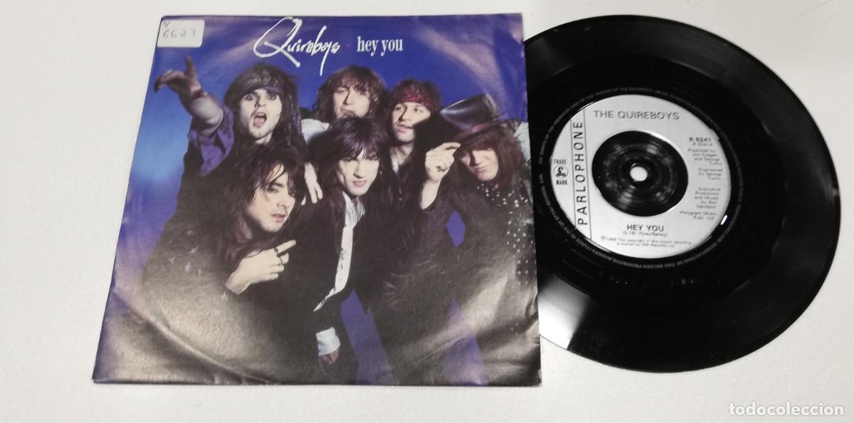 Discos de vinilo: SCO100-The Quireboys - Hey You (7&rdquo;, Single, Sil) - Foto 1