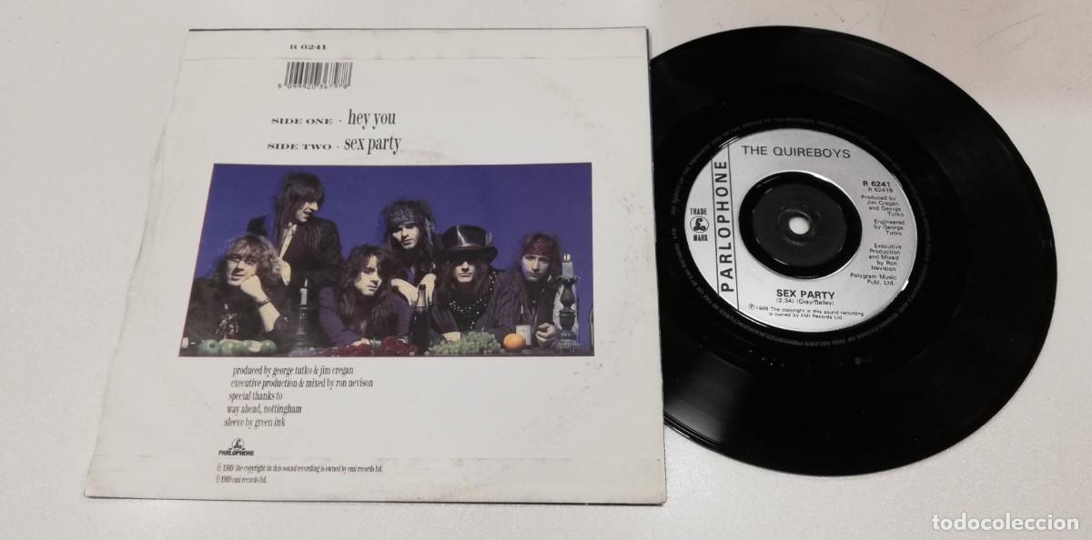 Discos de vinilo: SCO100-The Quireboys - Hey You (7&rdquo;, Single, Sil) - Foto 2