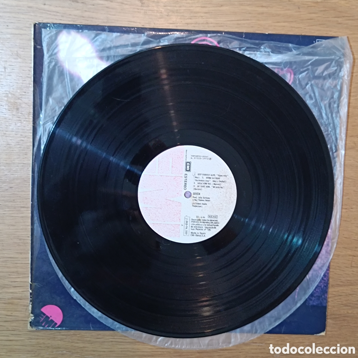 Discos de vinilo: Queen LP (Spain) 1973 - Foto 7