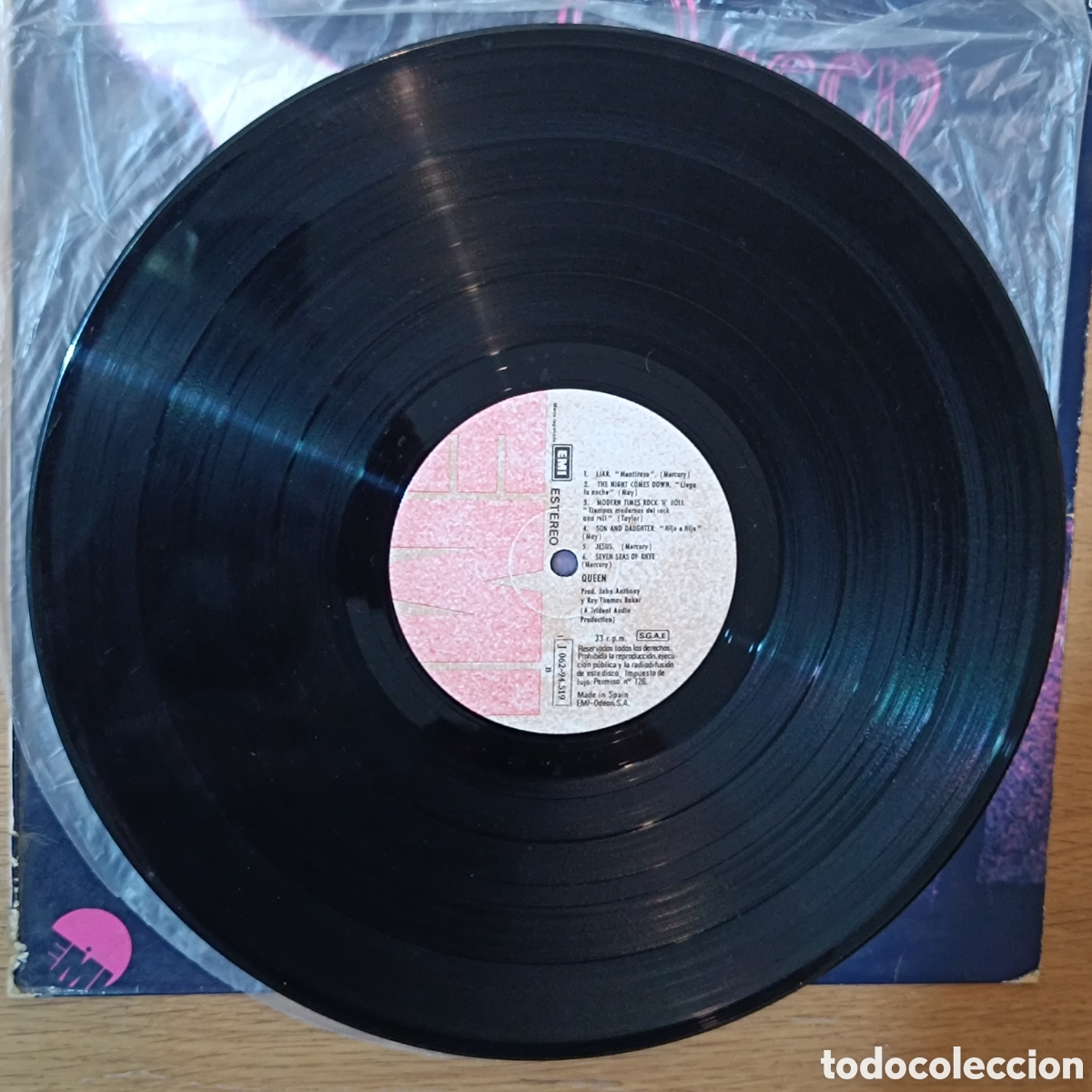 Discos de vinilo: Queen LP (Spain) 1973 - Foto 9