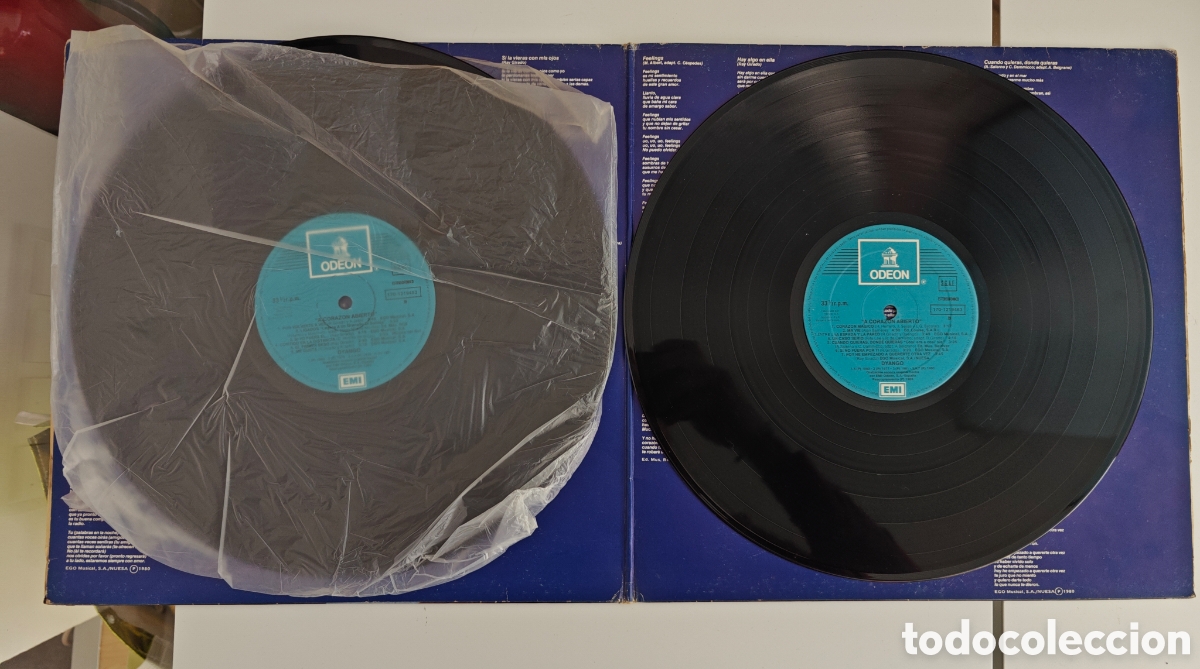 Discos de vinilo: Vinilo Dyango A Coraz&oacute;n Abierto - Foto 6