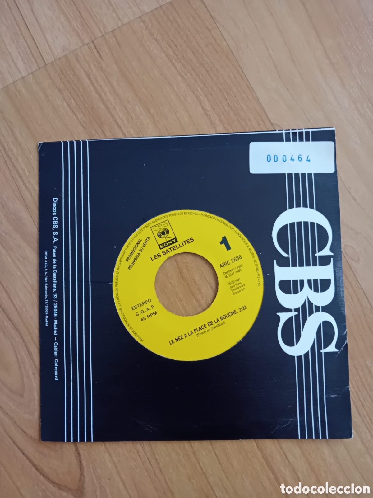 Discos de vinilo: LES SATELLITES. LE NEZ A LA PLACE DE LA BOUCHE - Foto 1