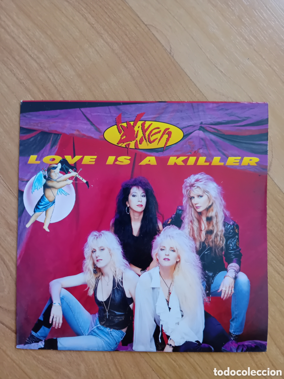 Discos de vinilo: VIXEN. LOVE IS A KILLER. - Foto 1