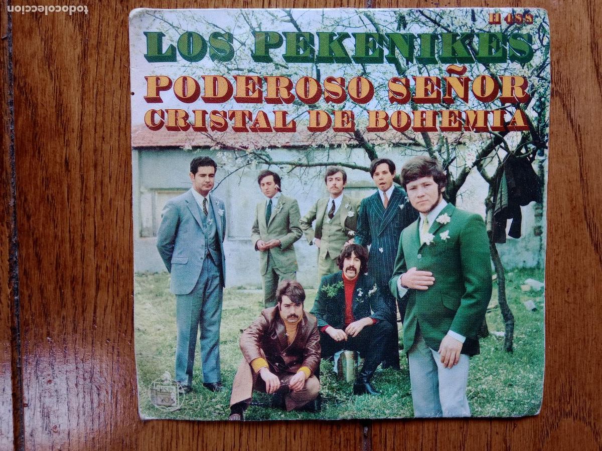Discos de vinilo: Pekenikes - poderoso se&ntilde;or + cristal de bohemia - Foto 1