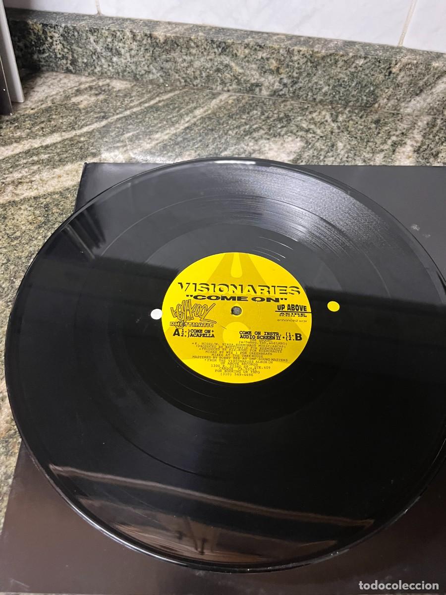 Discos de vinilo: Visionaries Come On maxi - Foto 2