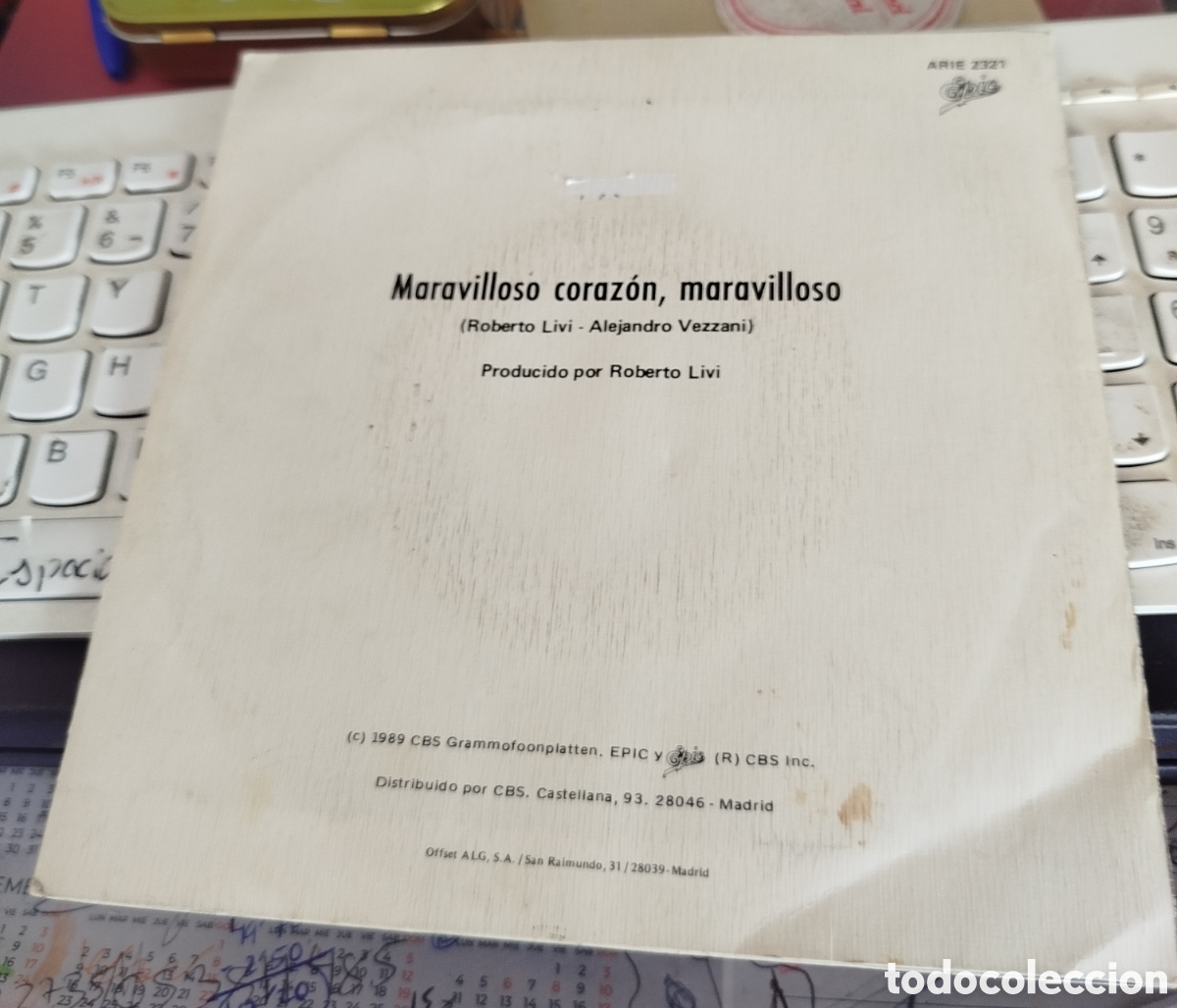 Discos de vinilo: Raphael - maravilloso coraz&oacute;n. Promocional - Foto 2