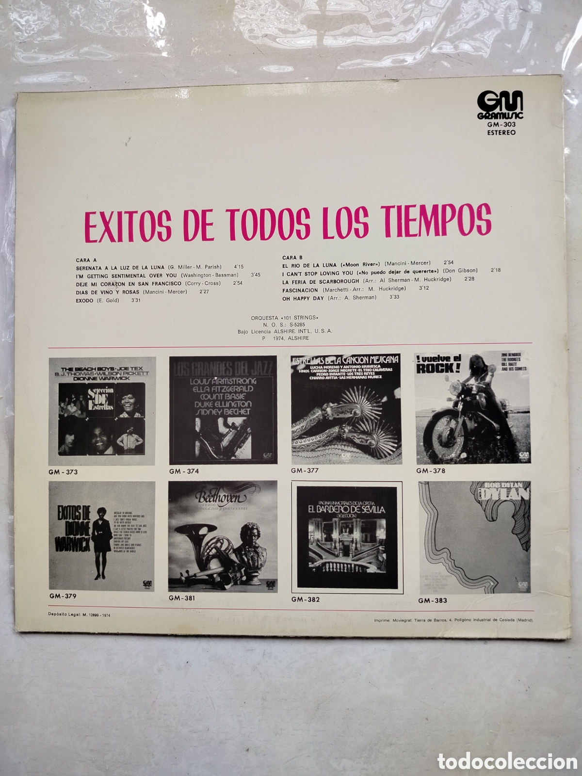 Discos de vinilo: Orquesta 101 Strings LP - Foto 2