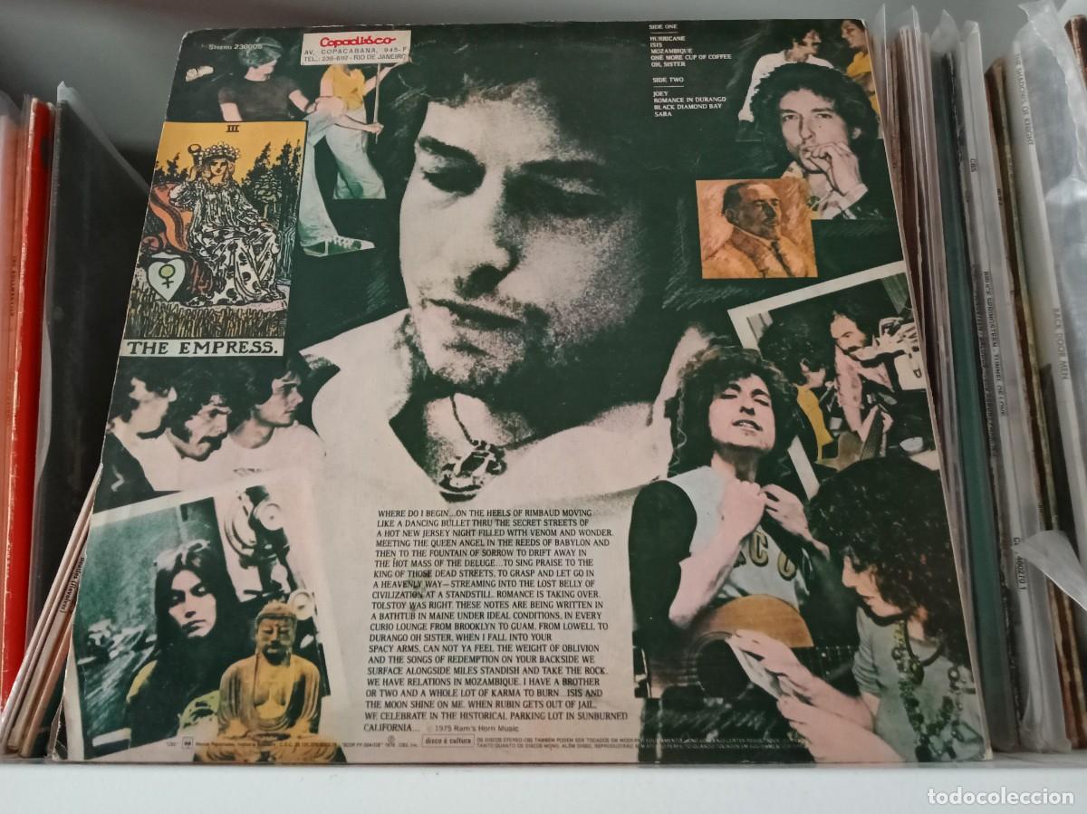 Discos de vinilo: Bob Dylan &lrm;&ndash; Desire - lp Brazil 1976 - Foto 2