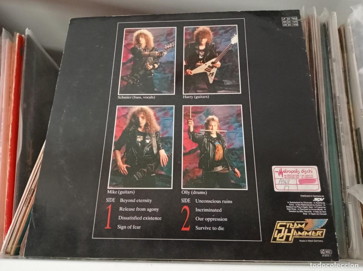 Discos de vinilo: Destruction &lrm;&ndash; Release From Agony - LP Europe 1987 - Foto 2