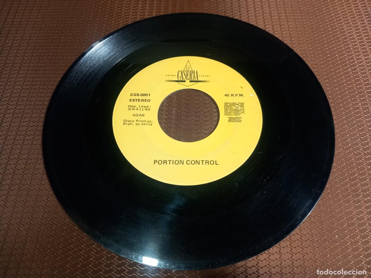 Discos de vinilo: PORTION CONTROL / THE GREAT DIVIDE / SINGLE 7 PULGADAS - Foto 1