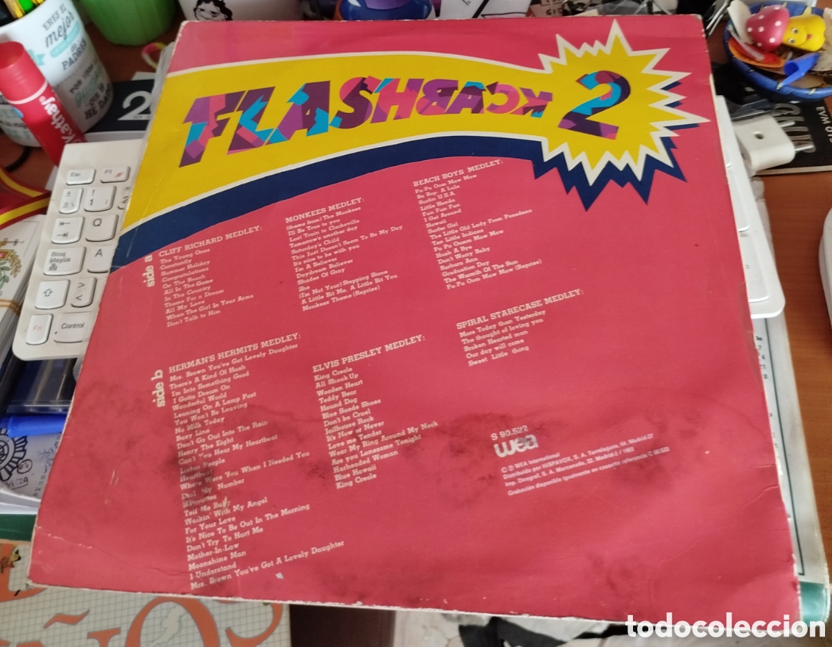 Discos de vinilo: Flashback 2. Medleys. VV.AA. - Foto 2