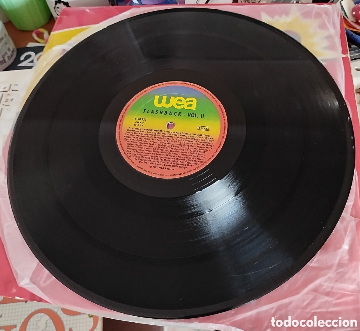 Discos de vinilo: Flashback 2. Medleys. VV.AA. - Foto 3