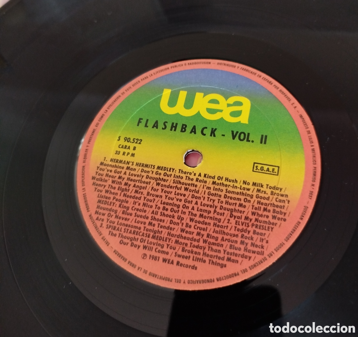 Discos de vinilo: Flashback 2. Medleys. VV.AA. - Foto 4