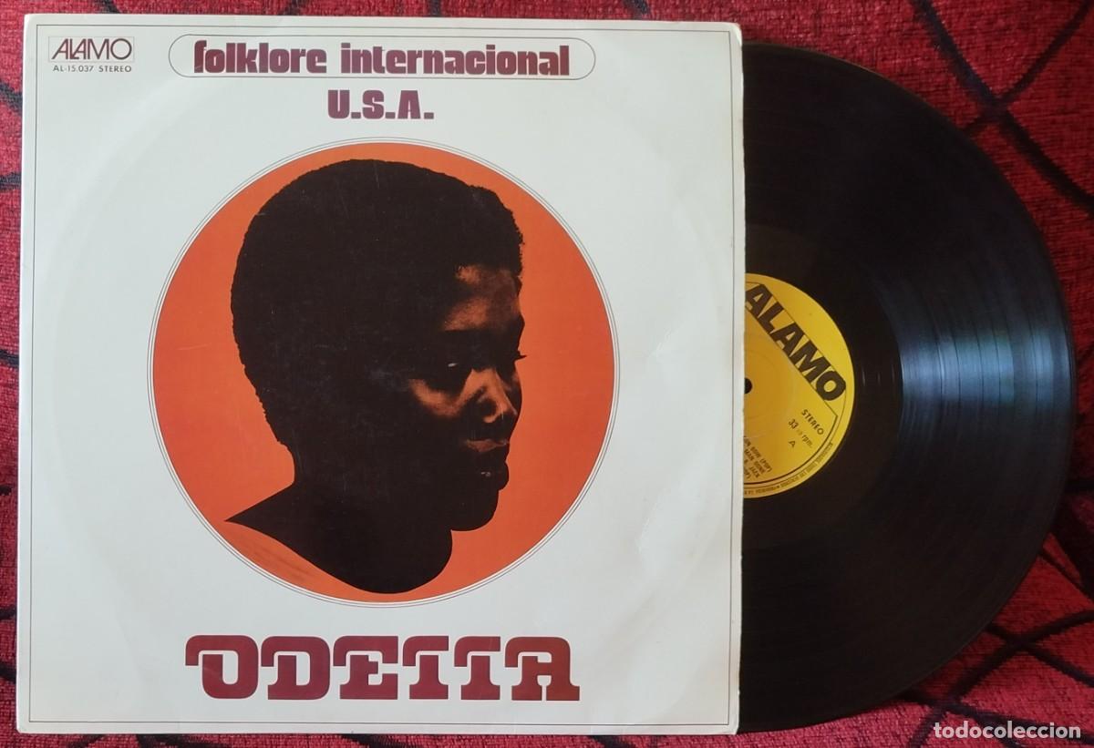 Discos de vinilo: ODETTA ** Folklore Internacional U.S.A. ** VINILO LP 1974 - Foto 1