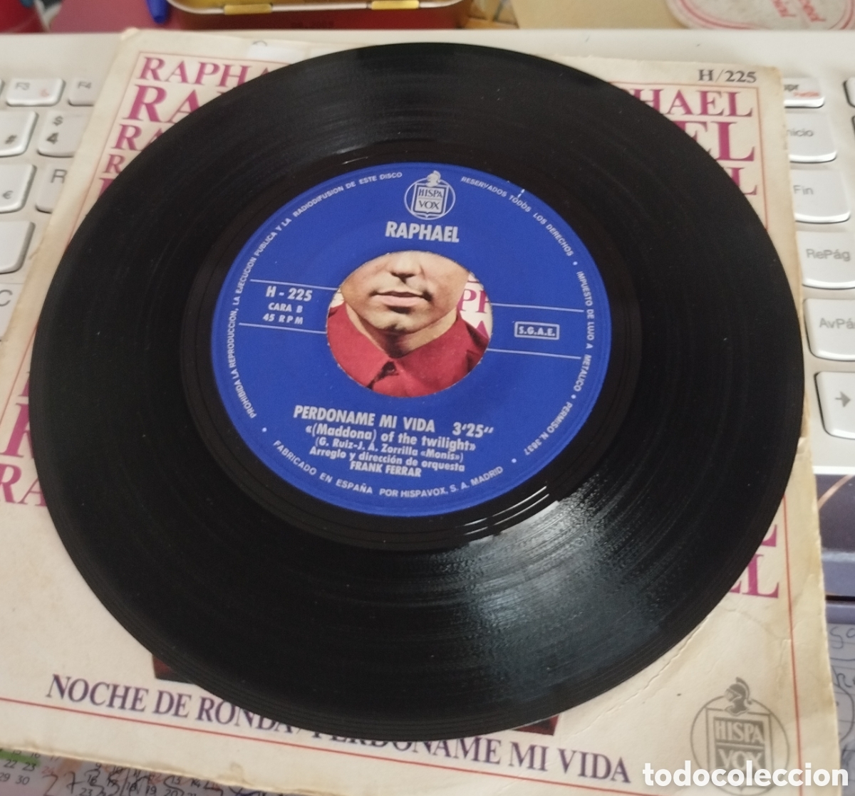 Discos de vinilo: Raphael - noche de ronda - Foto 3