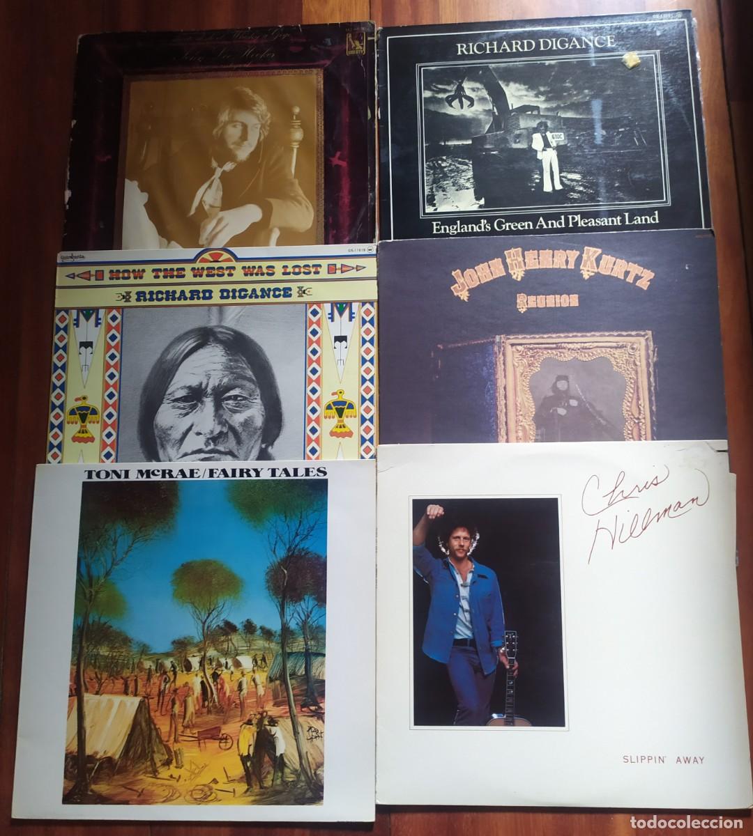Discos de vinilo: LOTE 6 DISCOS LPS DE COUNTRY ROCK. - Foto 1