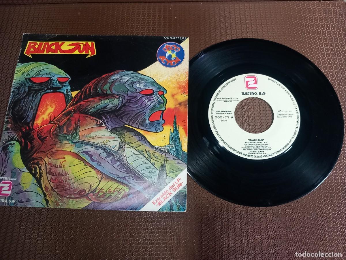 Discos de vinilo: BLACK SUN / BLACK SUN / SINGLE 7 PULGADAS - Foto 1