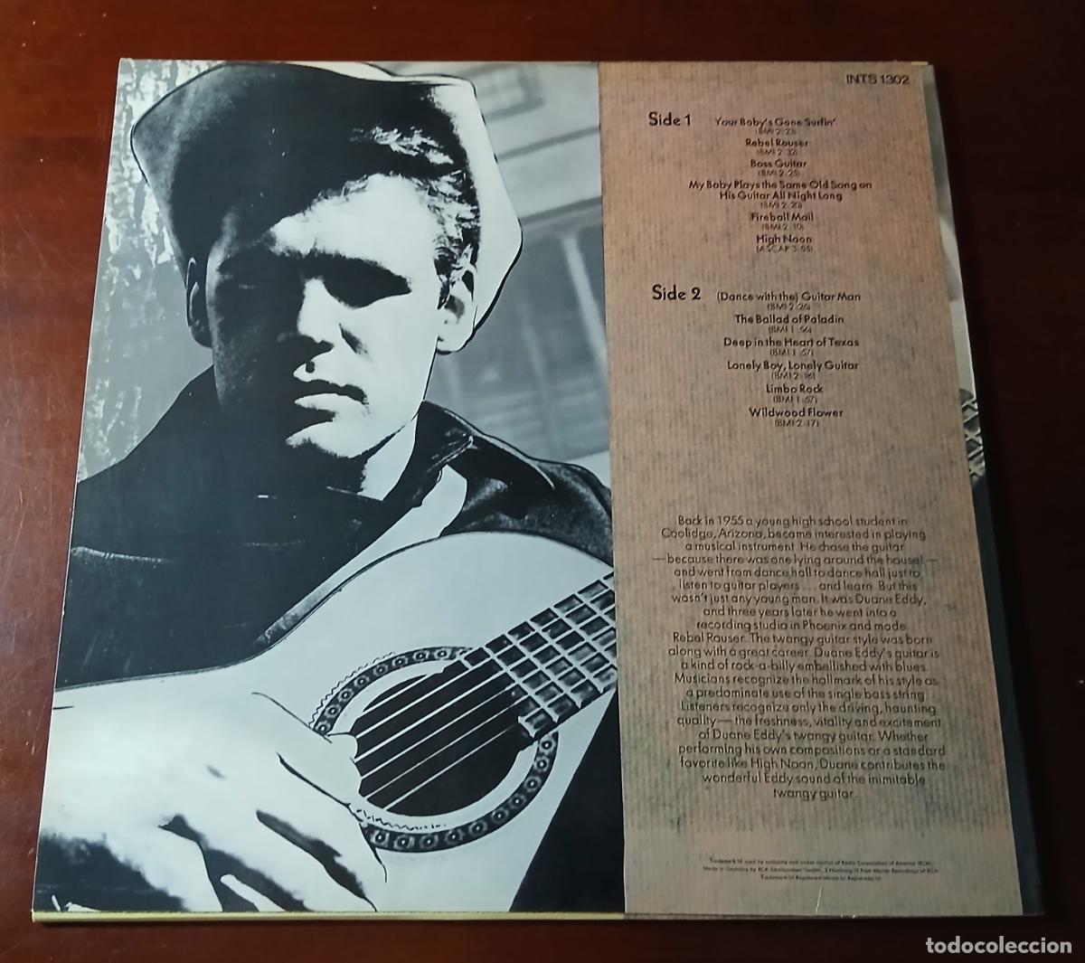 Discos de vinilo: DUANE EDDY - THE GUITAR MAN - LP - 1973 - Foto 2