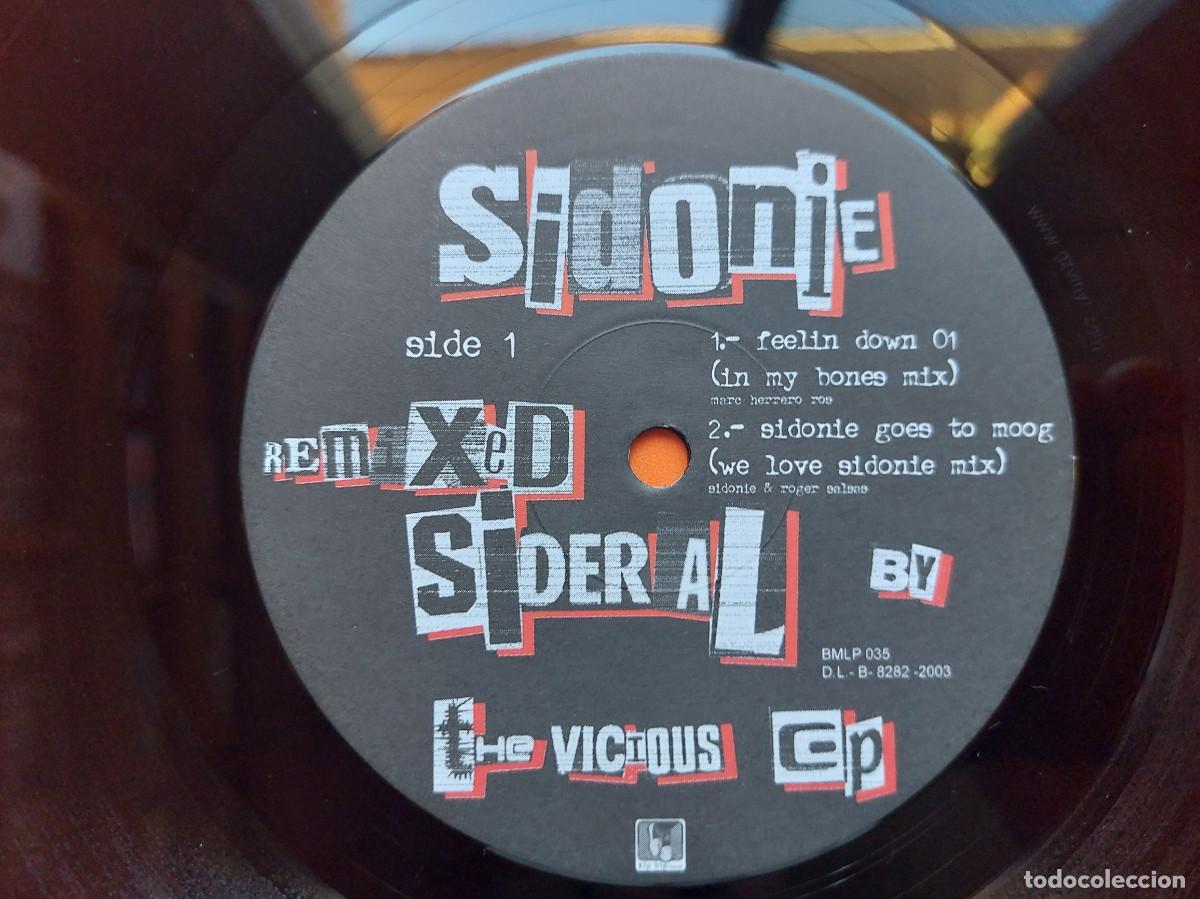 Discos de vinilo: SIDONIE - Mini LP Spain - * MINT * THE VICIOUS EP - Foto 3