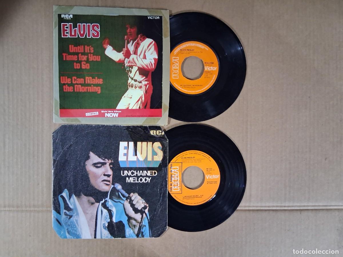 Discos de vinilo: Elvis Presley single lote 3 - Foto 1