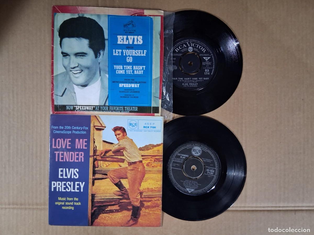 Discos de vinilo: Elvis Presley single lote 12 - Foto 1