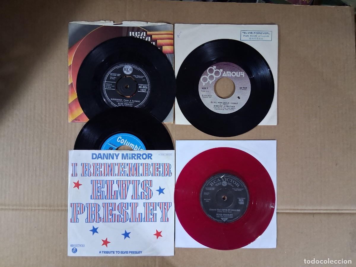 Discos de vinilo: Elvis Presley single lote 15 - Foto 1