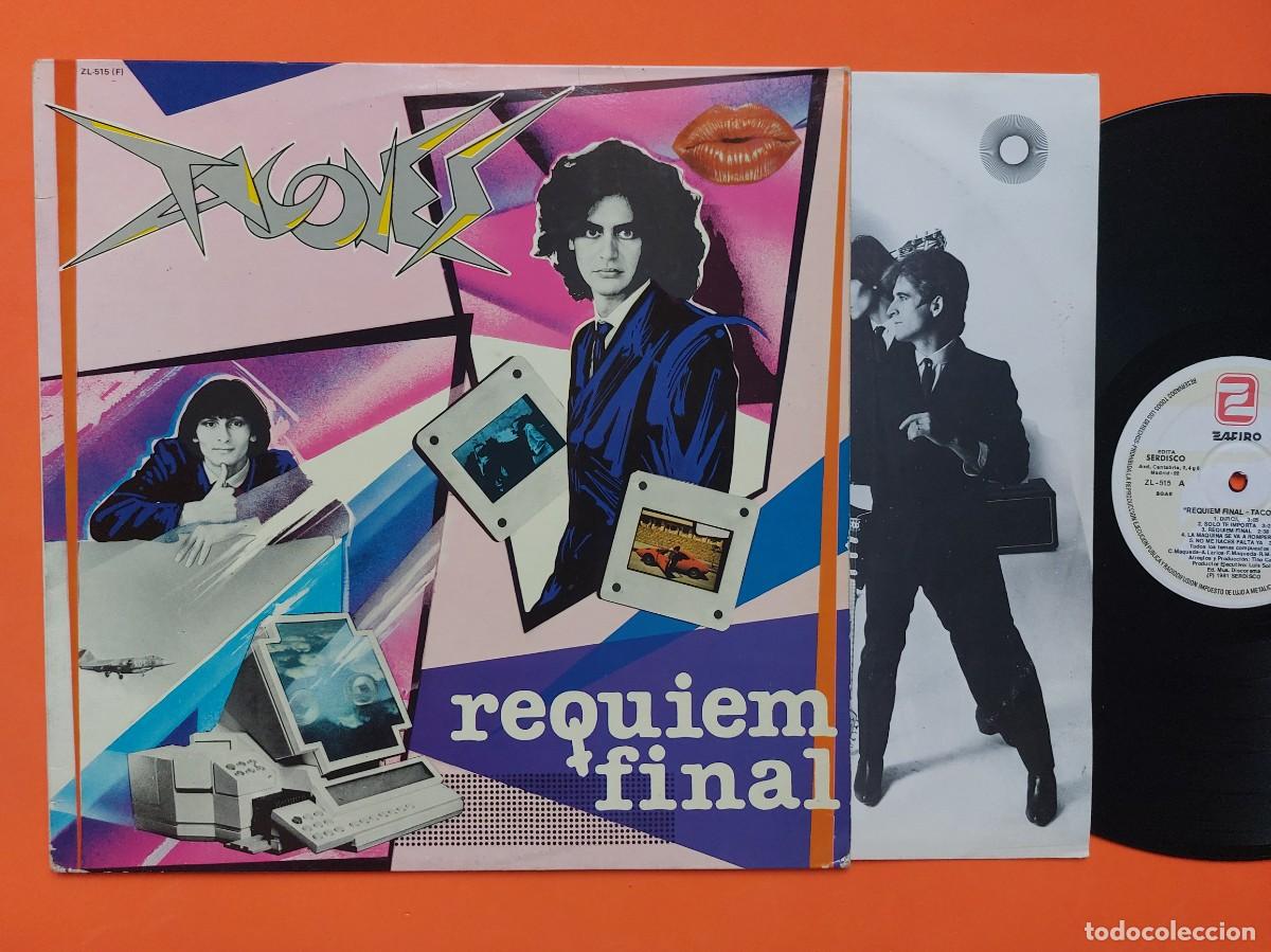 Discos de vinilo: TACONES - LP Spain * MINT * REQUIEM FINAL - Foto 1