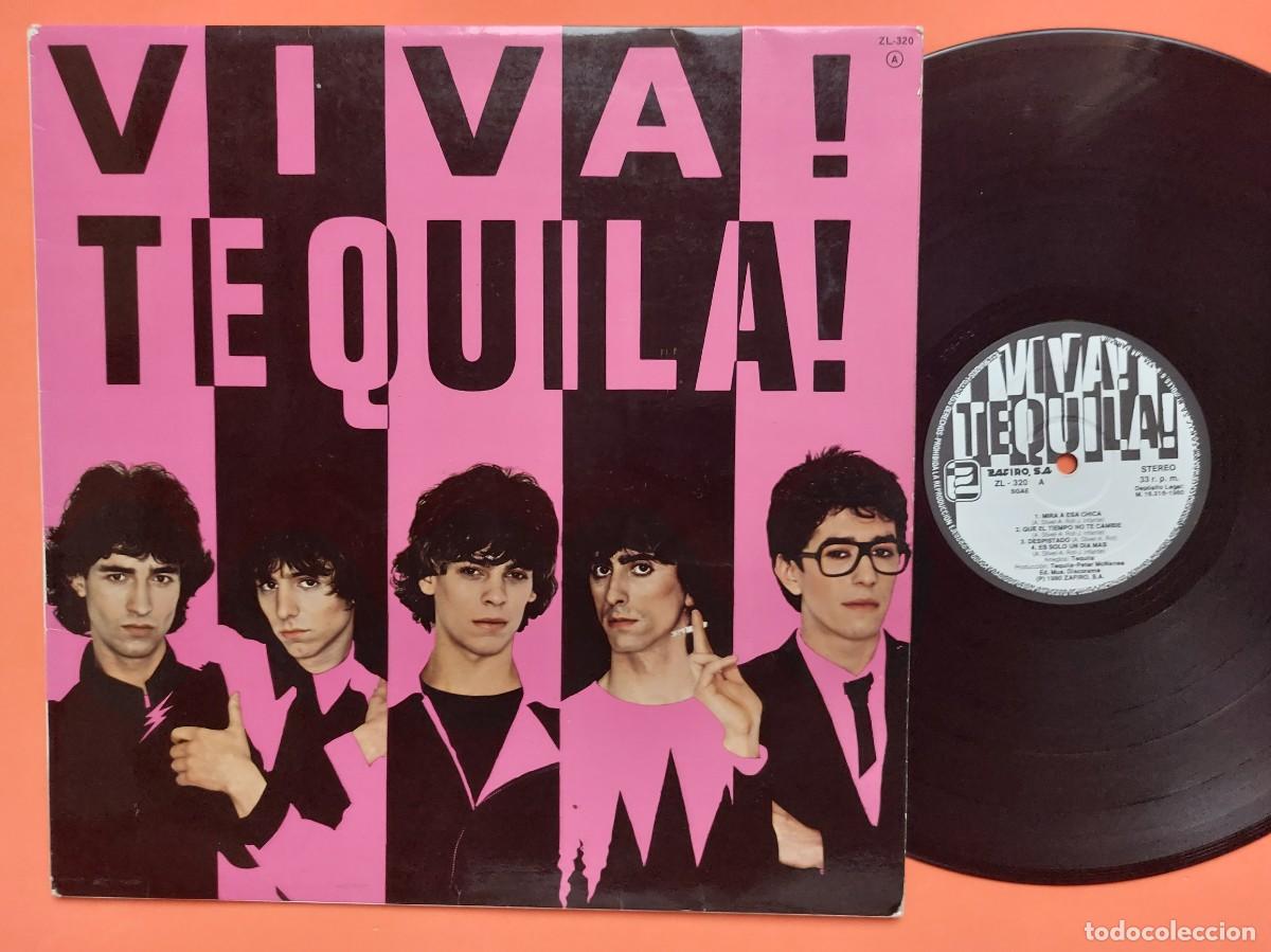 Discos de vinilo: TEQUILA - LP Spain * MINT * VIVA! TEQUILA! * PORTADA ROSA - Foto 2