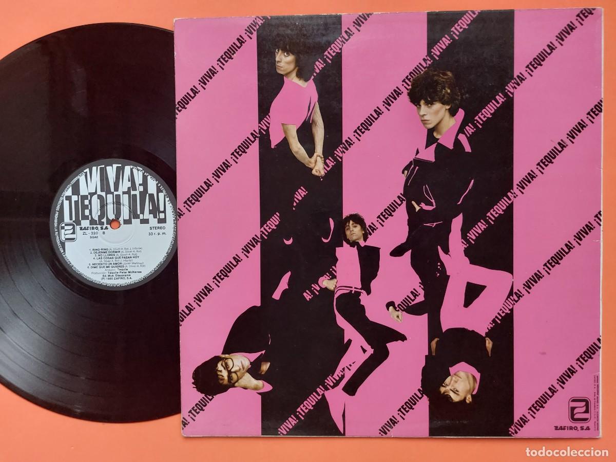 Discos de vinilo: TEQUILA - LP Spain * MINT * VIVA! TEQUILA! * PORTADA ROSA - Foto 3