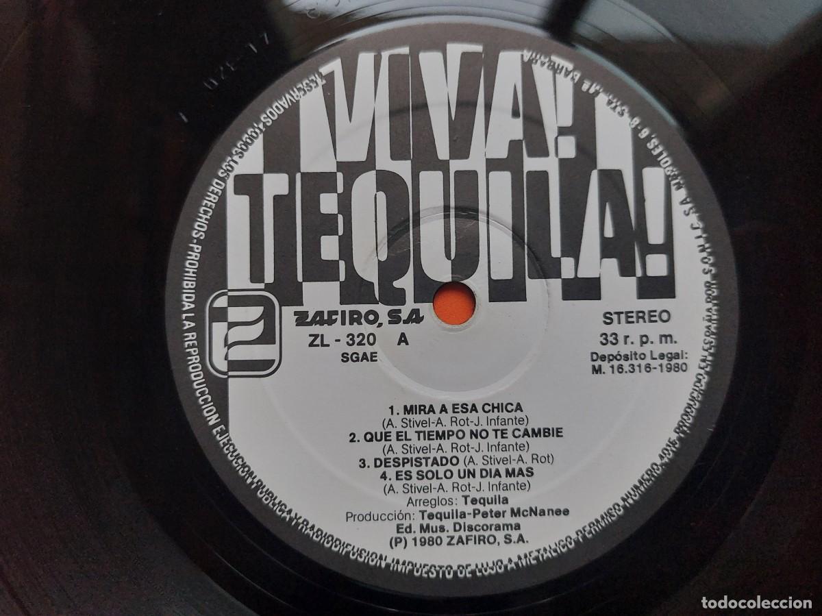 Discos de vinilo: TEQUILA - LP Spain * MINT * VIVA! TEQUILA! * PORTADA ROSA - Foto 6
