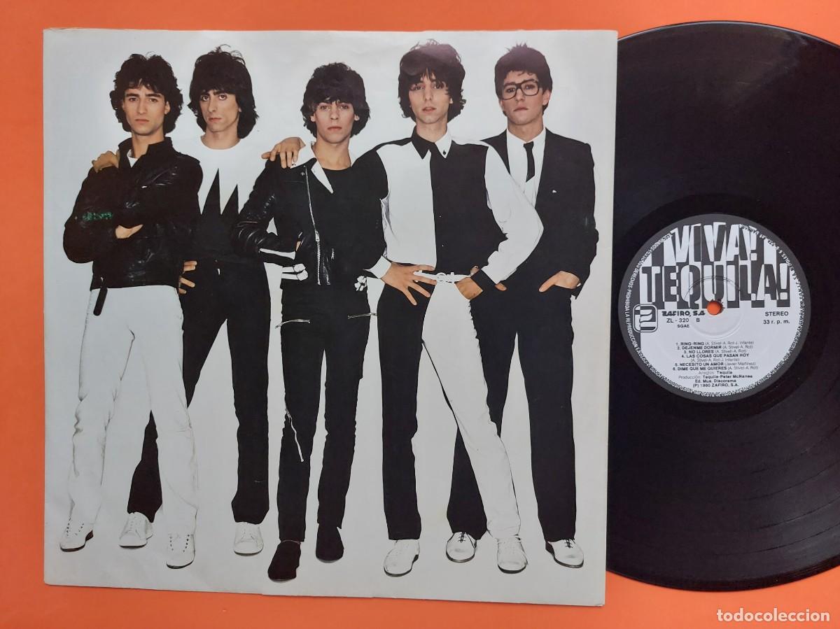 Discos de vinilo: TEQUILA - LP Spain * MINT * VIVA! TEQUILA! * PORTADA ROSA - Foto 4