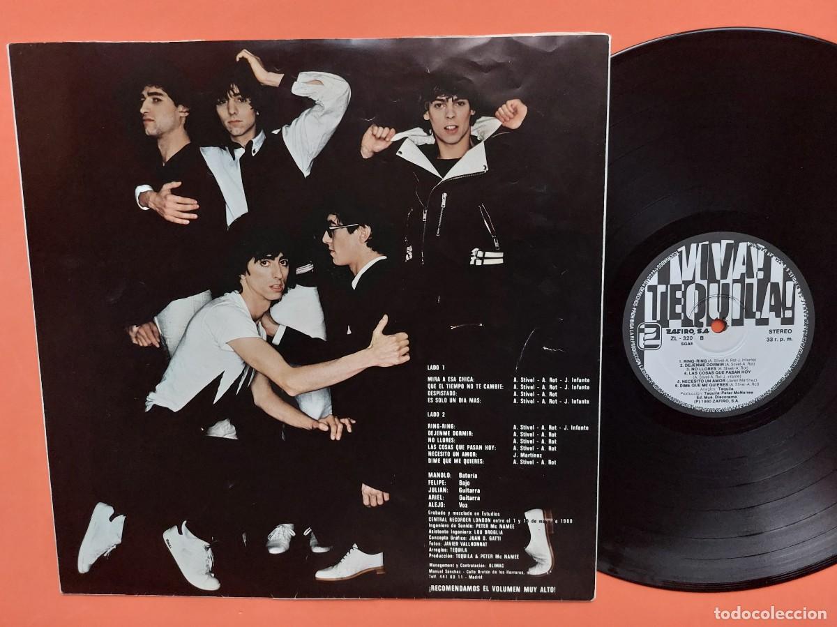 Discos de vinilo: TEQUILA - LP Spain * MINT * VIVA! TEQUILA! * PORTADA ROSA - Foto 5