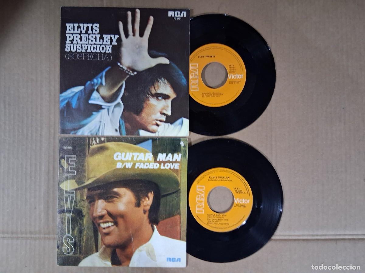Discos de vinilo: Elvis Presley single lote 17 - Foto 1