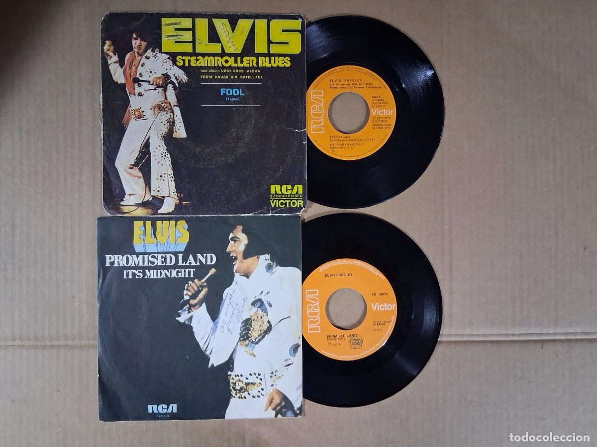 Discos de vinilo: Elvis Presley single lote 20 - Foto 1