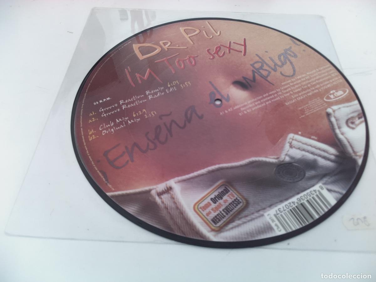 Discos de vinilo: Dr.Pil-im too sexy.maxi - Foto 2