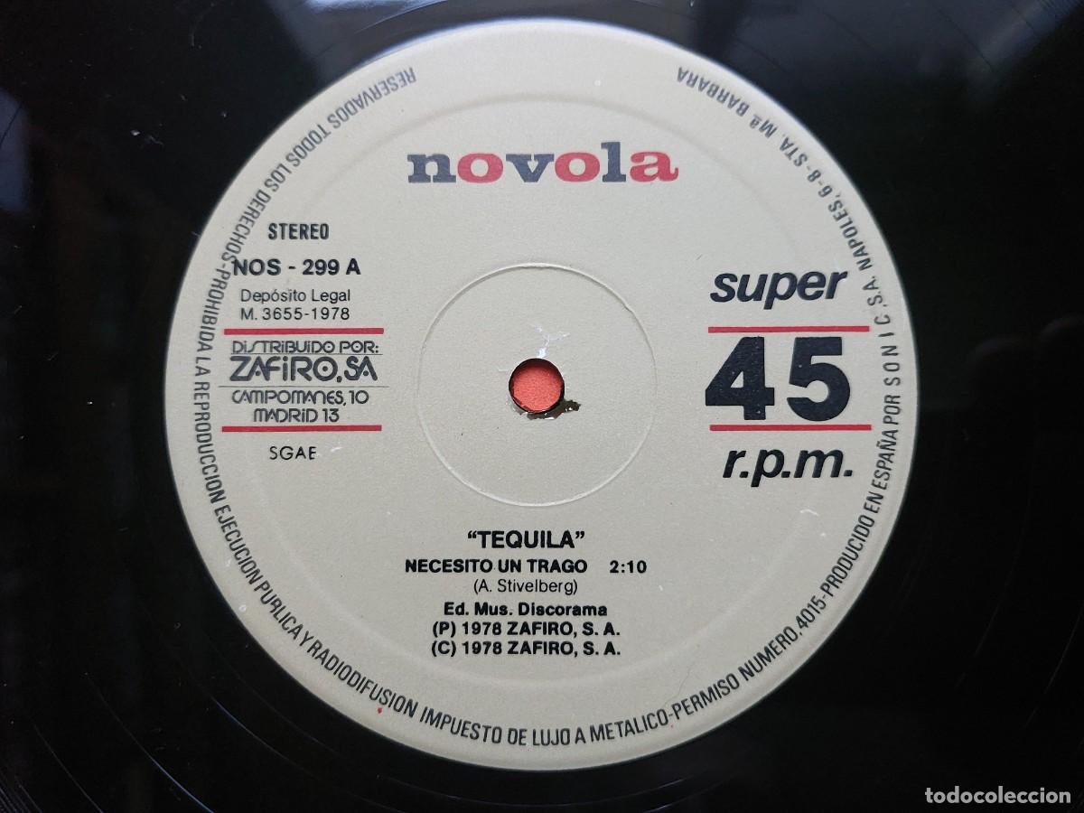 Discos de vinilo: TEQUILA - Maxi Spain * MINT * NECESITO UN TRAGO - Foto 3